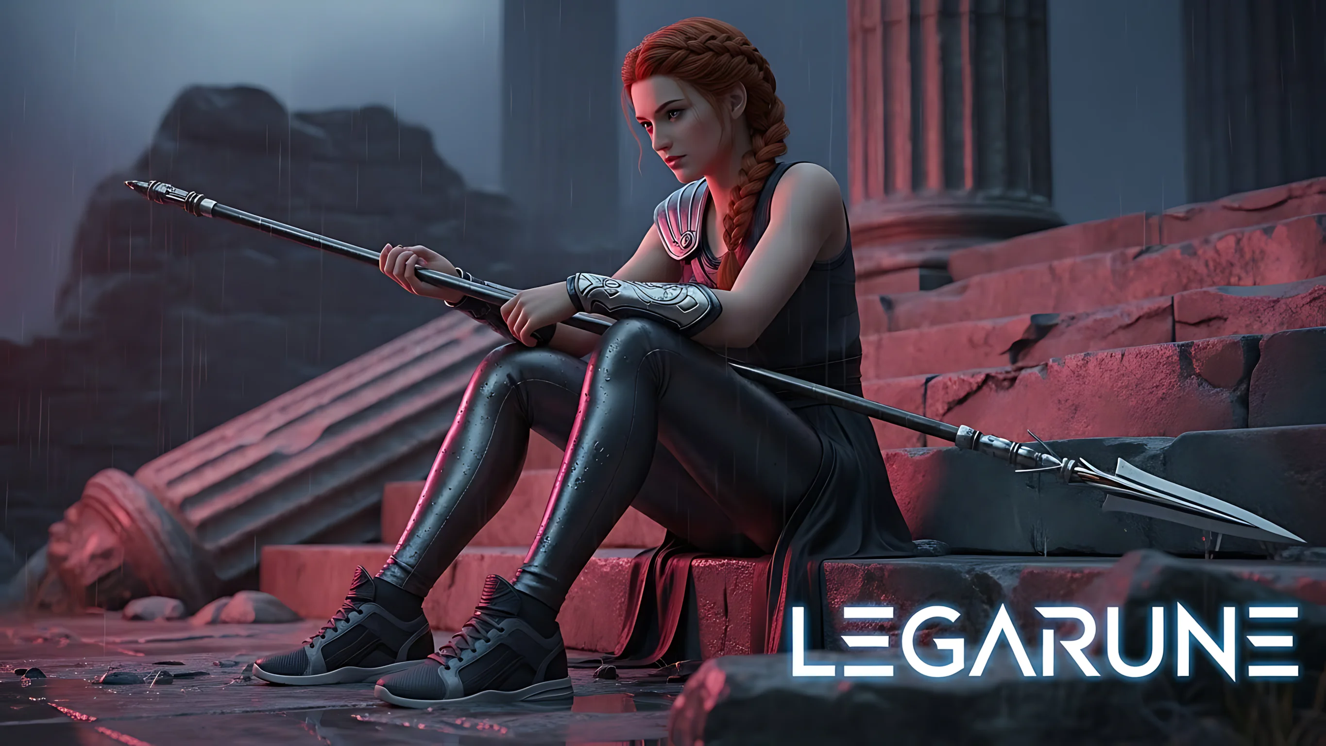 Andrea Kass: Spear-Wielding Heroine