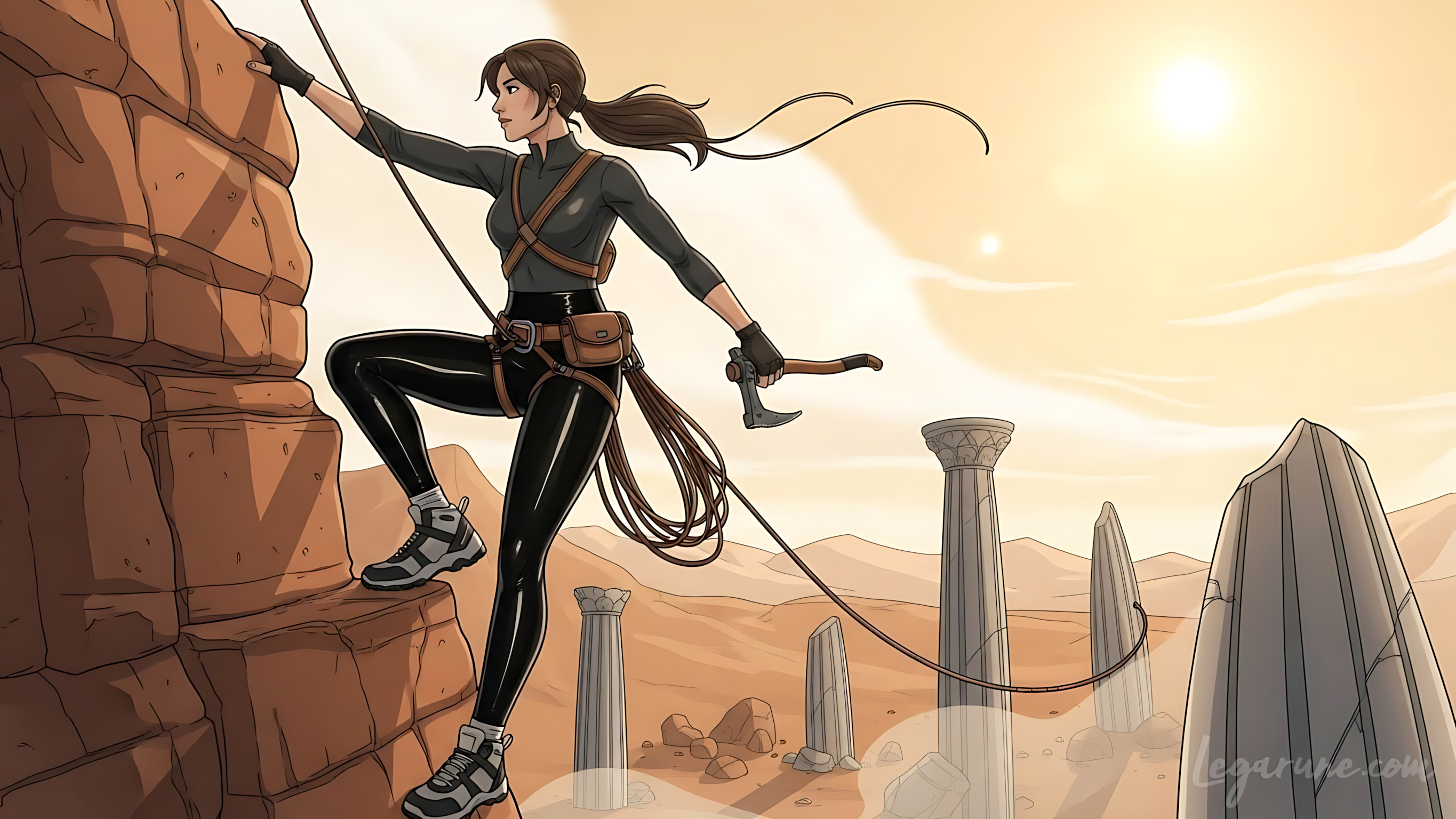 Cara Lacroft: Adventure Seeking Concept Character