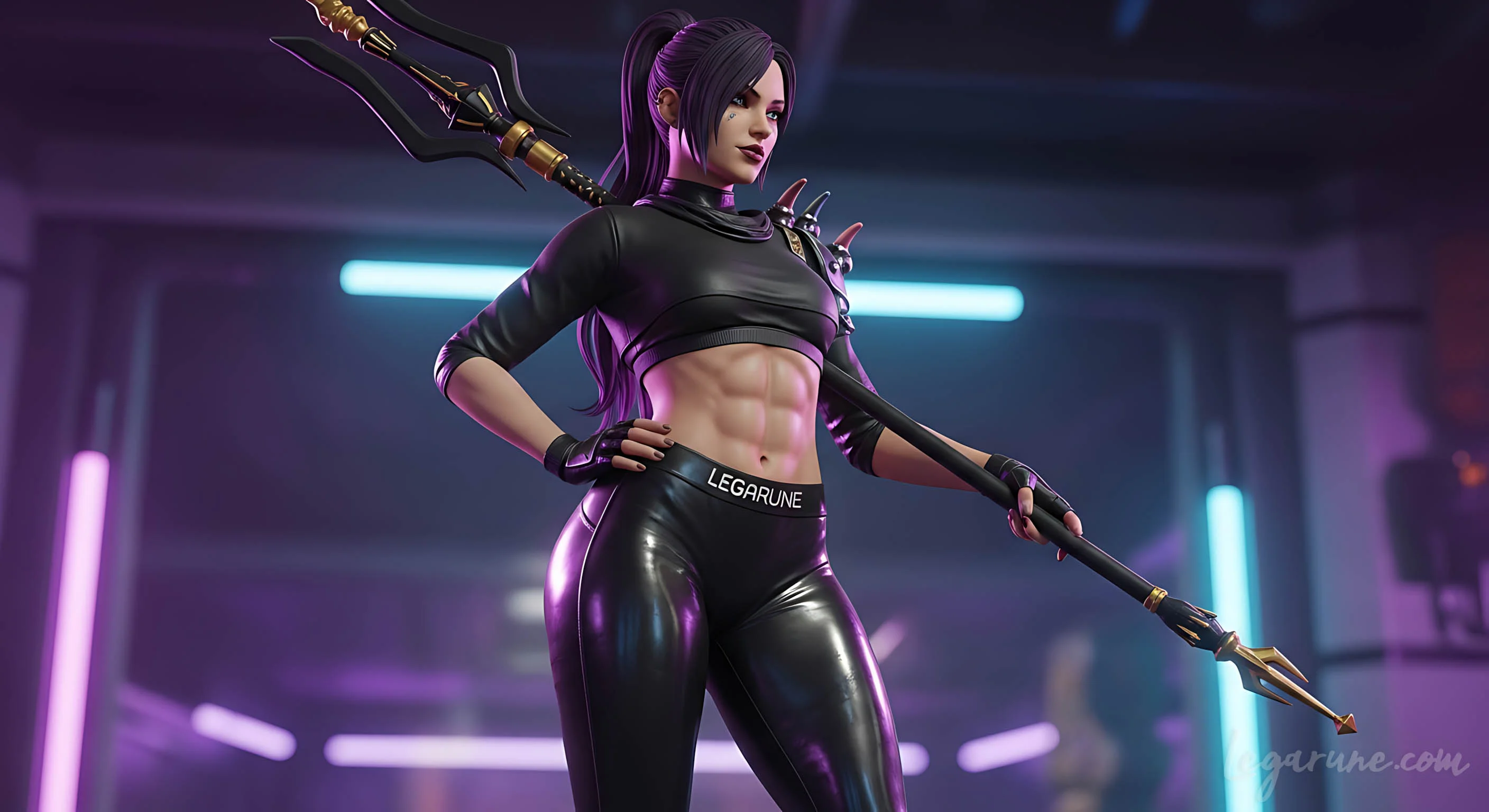 Roba May: Battling Female Character Concept Art