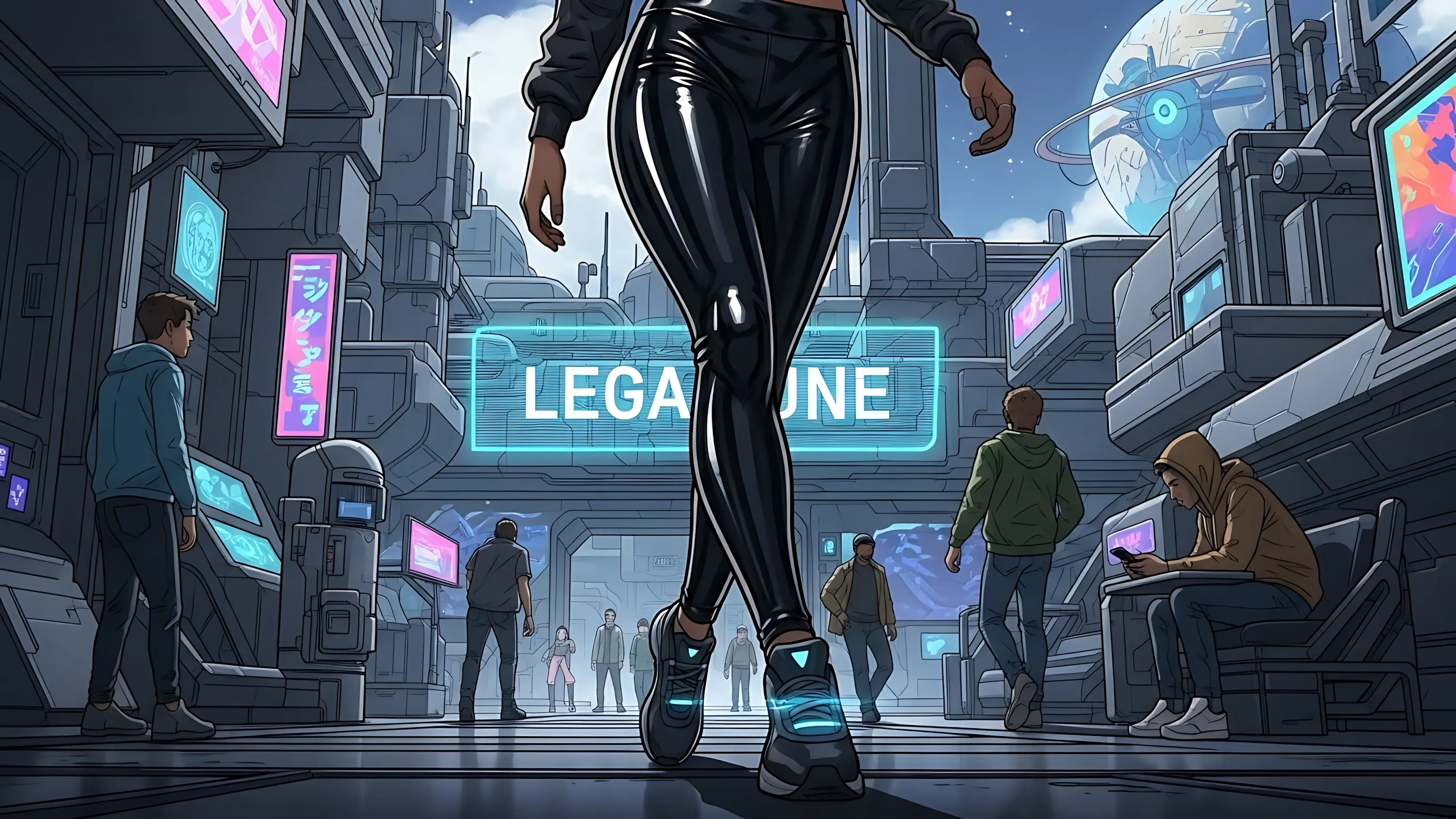 4 legarune worlds city vibrant leggings 34 1