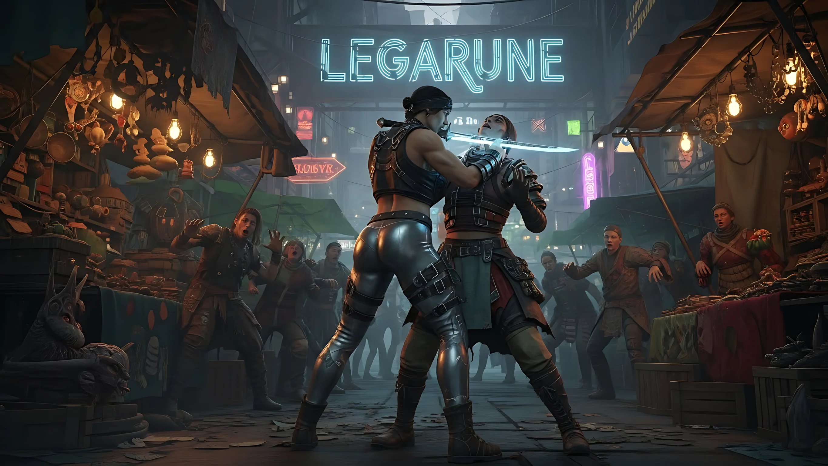 fight scenes prowess and valour legarune 4